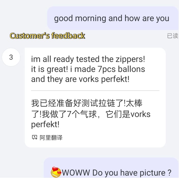 Industrial grade airtight zipper sealing test