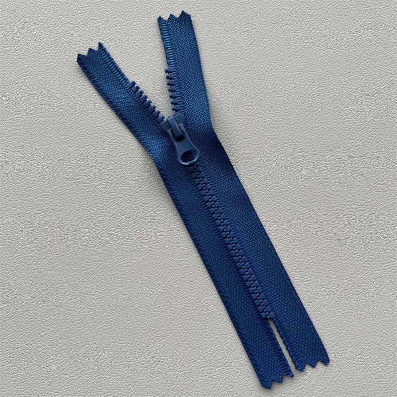 plastic resin zipper with silver teeth for fashion jacket